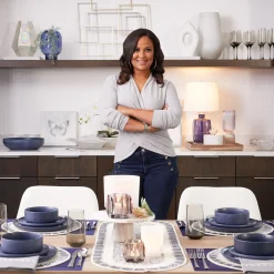 Best Sellers Laila Ali Smoked Glass Tealight Candle Holder, 3